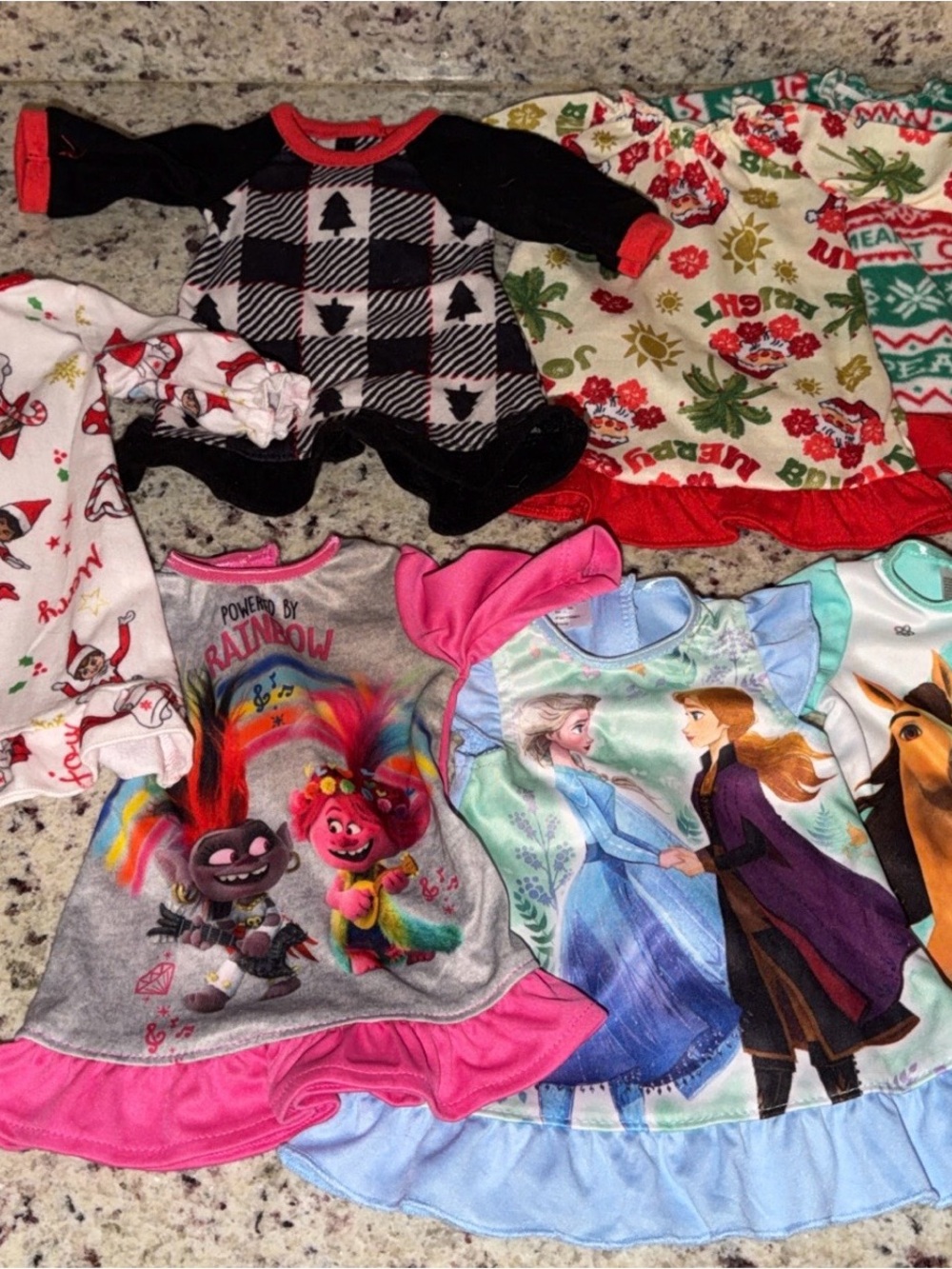 18” Doll Clothes - 7 nightgowns